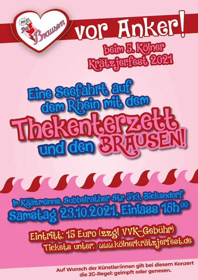 Die Brausen beim 5. Kölner Krätzjerfest